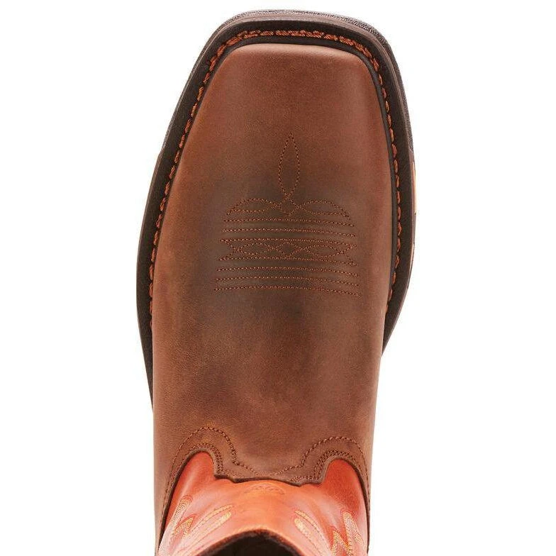 Ariat Men's WorkHog 11" Wide Square Soft Toe Work Boot- Earth 10005888 6 Ariat Men's WorkHog 11" Wide Square Soft Toe Work Boot- Earth 10005888 - Image 4