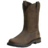 Ariat Men's Groundbreaker 10" Soft Toe Work Boot - Brown - 10014238