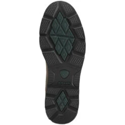 Ariat Men's Groundbreaker 10" Soft Toe Work Boot - Brown - 10014238 -Rocky Shop 10014238 sole