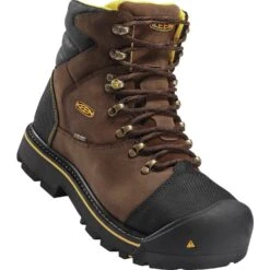 Keen Utility Men's Milwaukee Steel Toe WP Work Boots - Brown -1009174