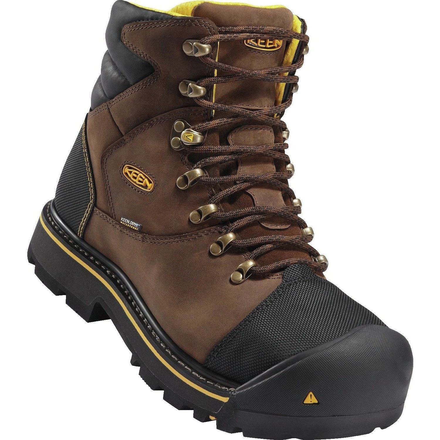 Keen Utility Men's Milwaukee Steel Toe WP Work Boots - Brown -1009174 3 Keen Utility Men's Milwaukee Steel Toe WP Work Boots - Brown -1009174