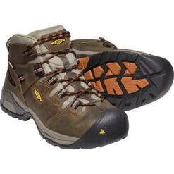 Keen Utility Men's Detroit XT WP Soft Toe Work Boot - Brown - 1020039 -Rocky Shop 1020039 PPS large