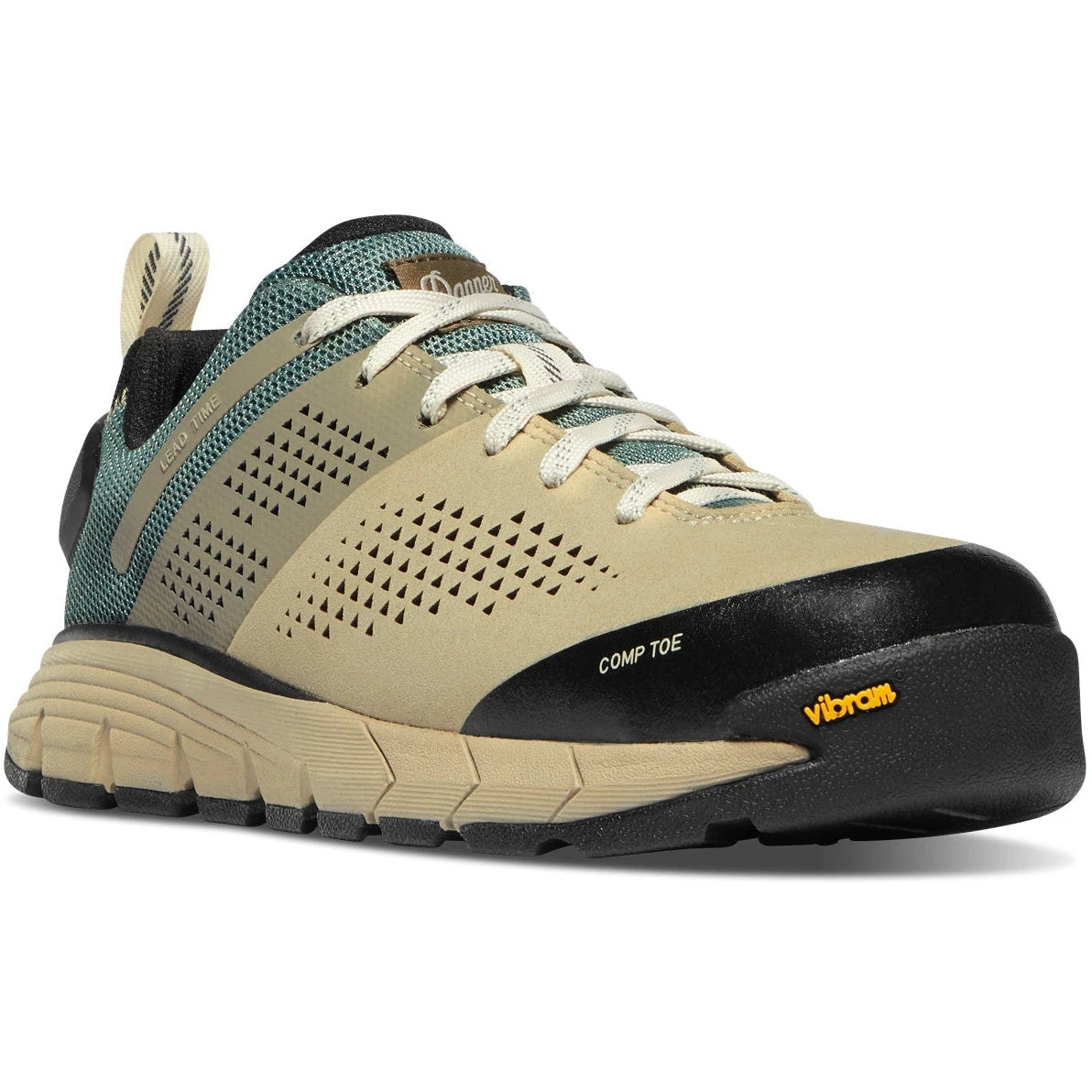 Danner Women's Lead Time 3" Comp Toe Lace Up Work Boot -Turquoise- 12403 3 Danner Women's Lead Time 3" Comp Toe Lace Up Work Boot -Turquoise- 12403