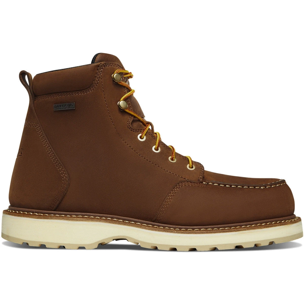 Danner Men's Cedar River 6" WP Alumi Moc Toe Work Boot - Brown - 14301 4 Danner Men's Cedar River 6" WP Alumi Moc Toe Work Boot - Brown - 14301 - Image 2