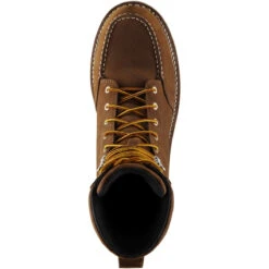 Danner Men's Cedar River 8" WP Plain Moc Toe Work Boot - Brown - 14302 10 Danner Men's Cedar River 8" WP Plain Moc Toe Work Boot - Brown - 14302 -Rocky Shop 14302 T