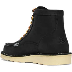 Danner Women's Bull Run 6" Slip Resist Moc Toe Work Boot - Black - 15587 9 Danner Women's Bull Run 6" Slip Resist Moc Toe Work Boot - Black - 15587 -Rocky Shop 15587 M