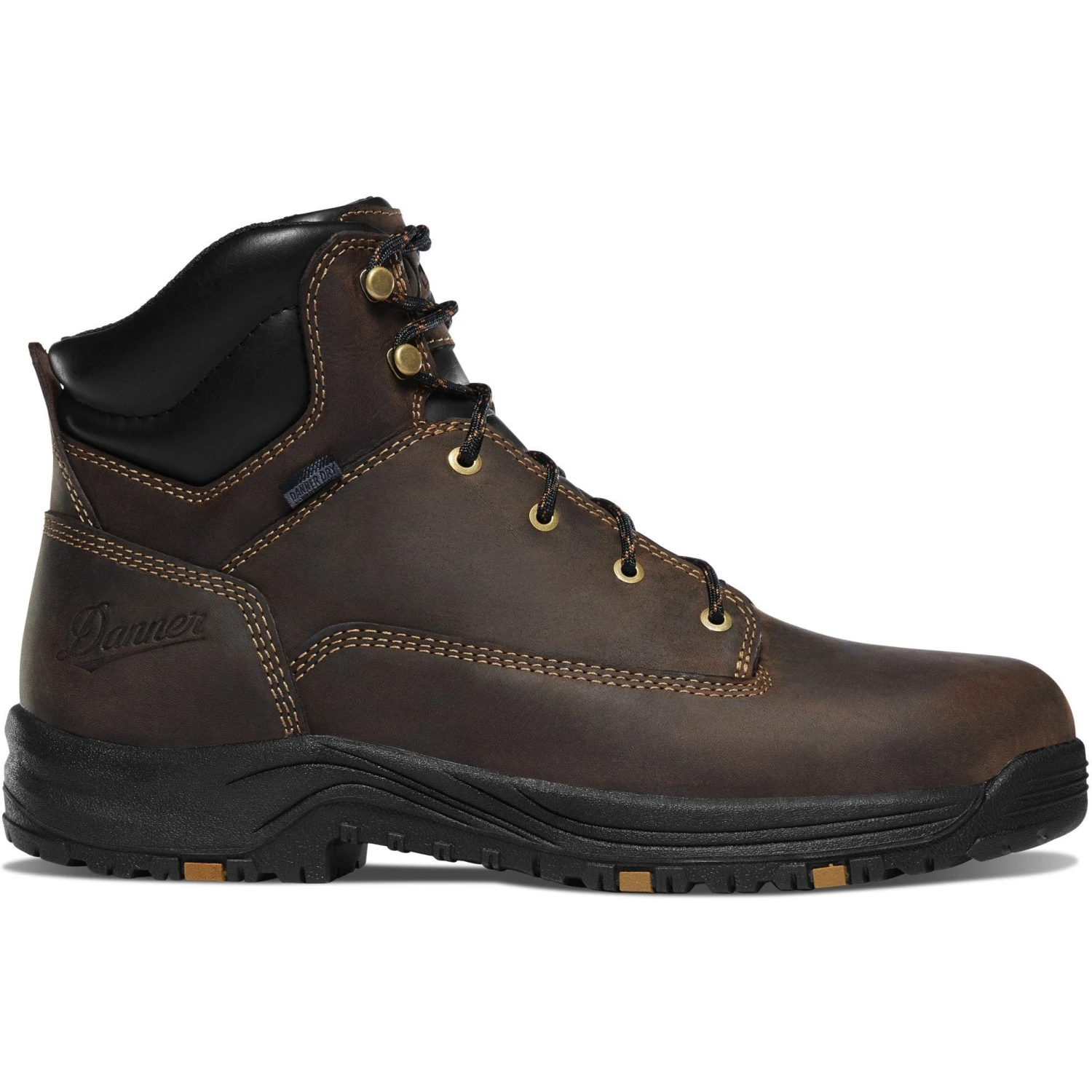 Danner Men's Caliper 6" Soft Toe WP Work Boot - Brown - 19452 4 Danner Men's Caliper 6" Soft Toe WP Work Boot - Brown - 19452 - Image 2
