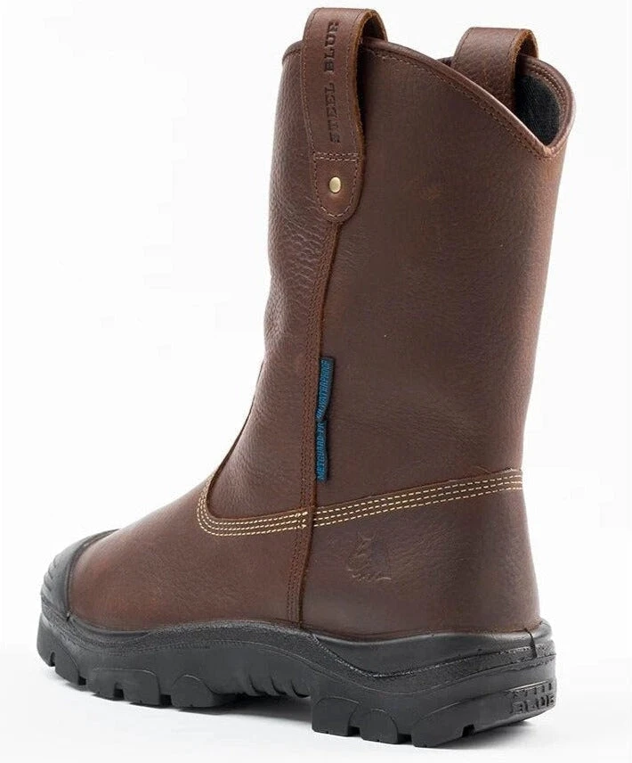 Steel Blue Men's Heeler Metguard Bump 10" WP Steel Toe Work Boot - Oak - 862905 6 Steel Blue Men's Heeler Metguard Bump 10" WP Steel Toe Work Boot - Oak - 862905 - Image 4