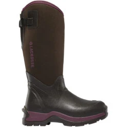 Lacrosse Women's Alpha Thermal 14" WP Rubber Work Boot - Chocolate - 644104