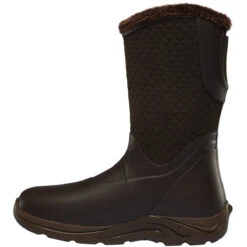 Lacrosse Women's Alpha Cozy 10" Soft Toe WP Rubber Boot - Brown - 656111 -Rocky Shop 656111 M