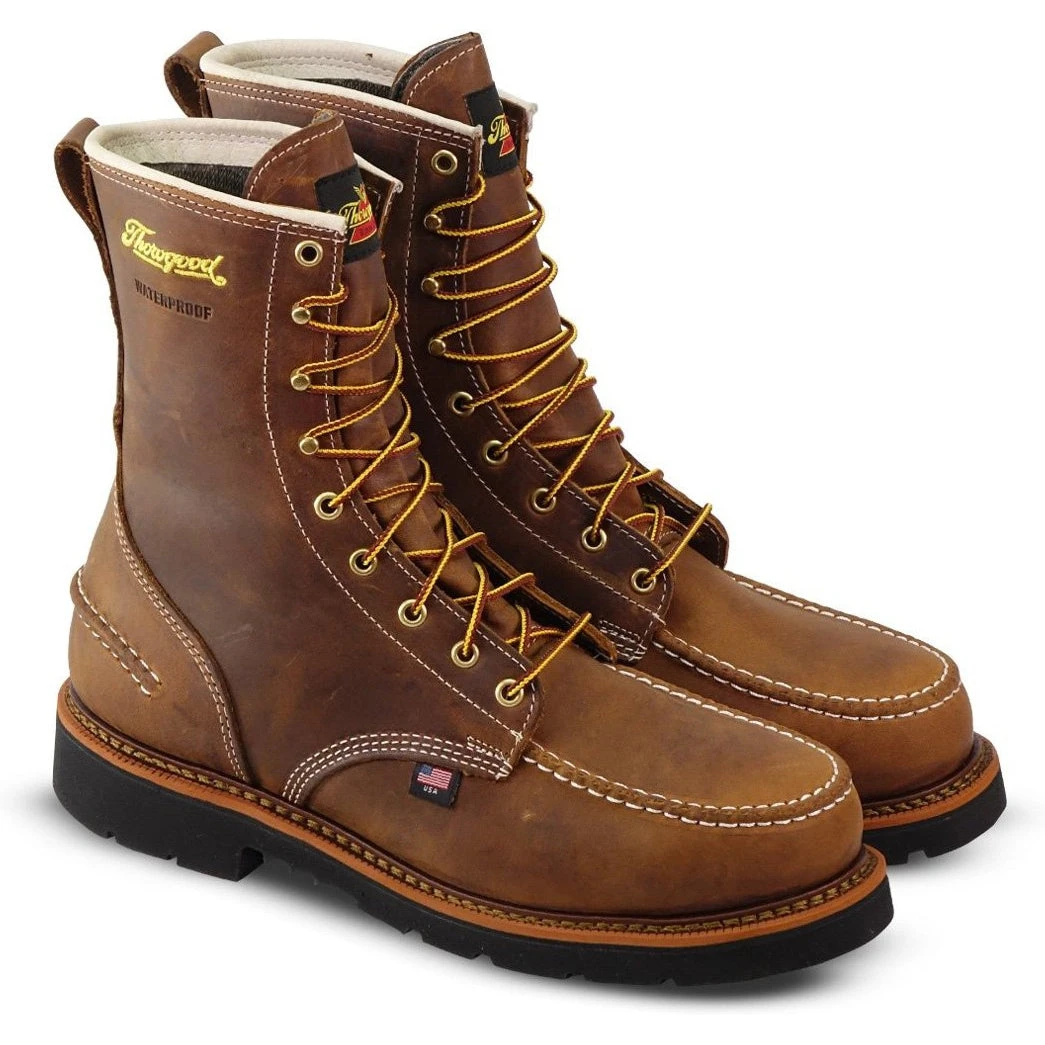 Thorogood Men's 1957 Series 8" Stl Toe USA Made WP Work Boot - 804-3898 3 Thorogood Men's 1957 Series 8" Stl Toe USA Made WP Work Boot - 804-3898