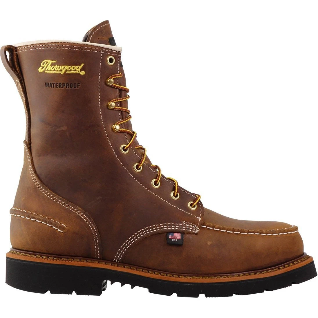 Thorogood Men's 1957 Series 8" Stl Toe USA Made WP Work Boot - 804-3898 5 Thorogood Men's 1957 Series 8" Stl Toe USA Made WP Work Boot - 804-3898 - Image 3
