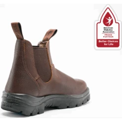 Steel Blue Men's Hobart 6" Steel Toe WP Ankle Work Boot - OAK - 812901 -Rocky Shop 812901 OAK J1P2147 5 2