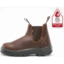 Steel Blue Men's Hobart 6" Steel Toe WP Ankle Work Boot - OAK - 812901 -Rocky Shop 812901 OAK J1P2147 8 2