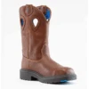 Steel Blue Men's Blue Heeler Steel Toe WP Western Work Boot - Brown - 813945 1 Steel Blue Men's Blue Heeler Steel Toe WP Western Work Boot - Brown - 813945 -Rocky Shop 813945