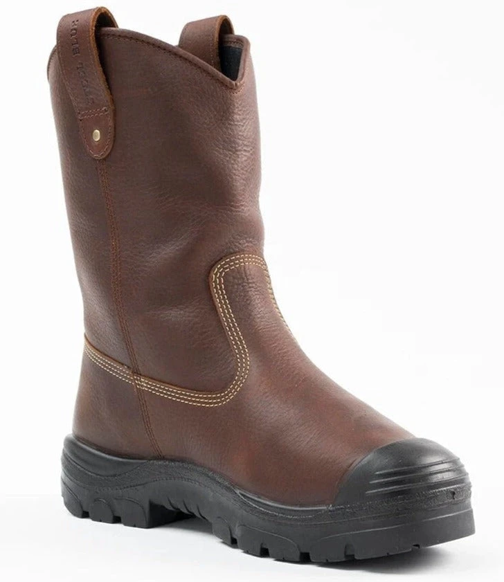 Steel Blue Men's Heeler Metguard Bump 10" WP Steel Toe Work Boot - Oak - 862905 3 Steel Blue Men's Heeler Metguard Bump 10" WP Steel Toe Work Boot - Oak - 862905