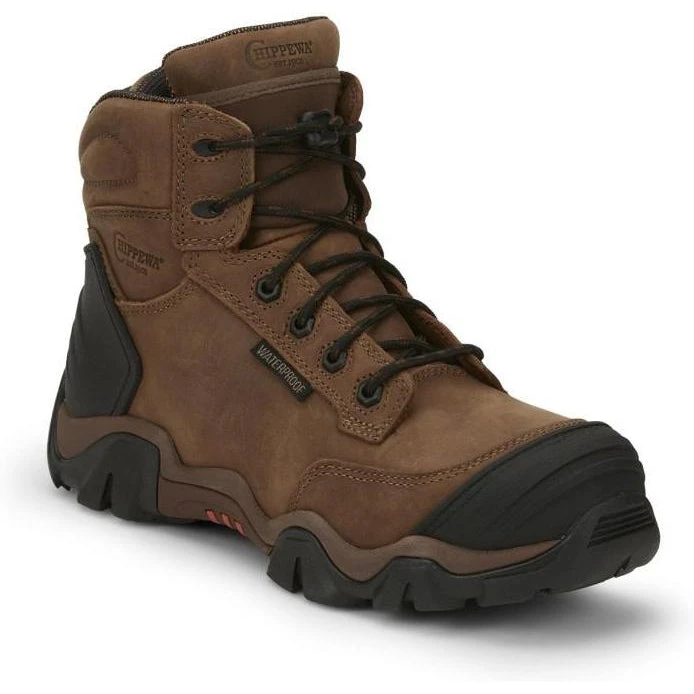 Chippewa Men's Cross Terrain 6" Comp Toe WP Lace Up Work Boot - AE5003 3 Chippewa Men's Cross Terrain 6" Comp Toe WP Lace Up Work Boot - AE5003