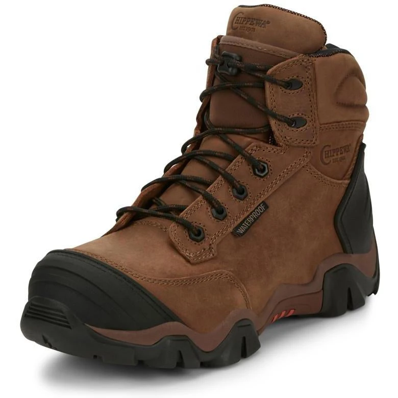Chippewa Men's Cross Terrain 6" Comp Toe WP Lace Up Work Boot - AE5003 8 Chippewa Men's Cross Terrain 6" Comp Toe WP Lace Up Work Boot - AE5003 - Image 6