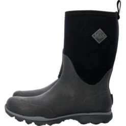 Muck Men's Arctic Excursion Mid 12" WP Rubber Work Boot- Black - AEP-000 -Rocky Shop AEP000 instep