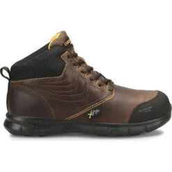 Carolina Men's Lytning 1.9 Comp Toe WP MG LW Work Shoe - Brown- CA1907 10 Carolina Men's Lytning 1.9 Comp Toe WP MG LW Work Shoe - Brown- CA1907 -Rocky Shop CA1907 Profile