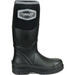 Carolina Men's Graupel 16" Steel Toe WP Rubber Work Boot - Black - CA2200 -Rocky Shop CA2200 Profile