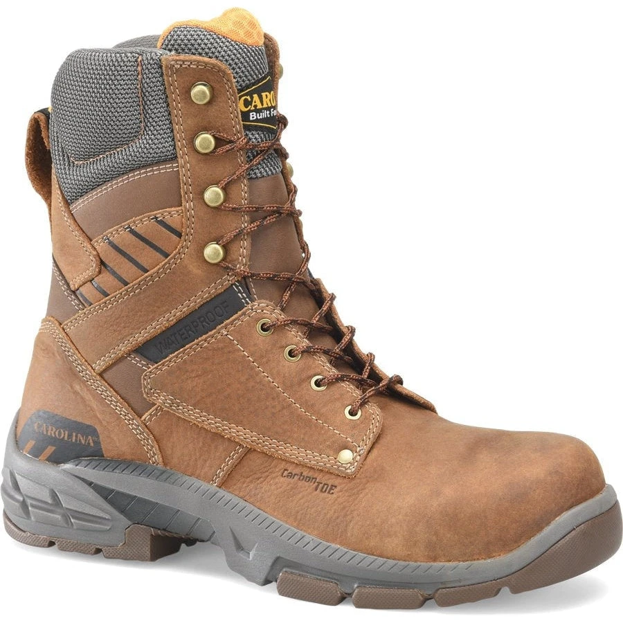 Carolina Men’s Duke Carbon 8" WP Comp Toe Work Boot -Brown- CA5543 3 Carolina Men’s Duke Carbon 8" WP Comp Toe Work Boot -Brown- CA5543