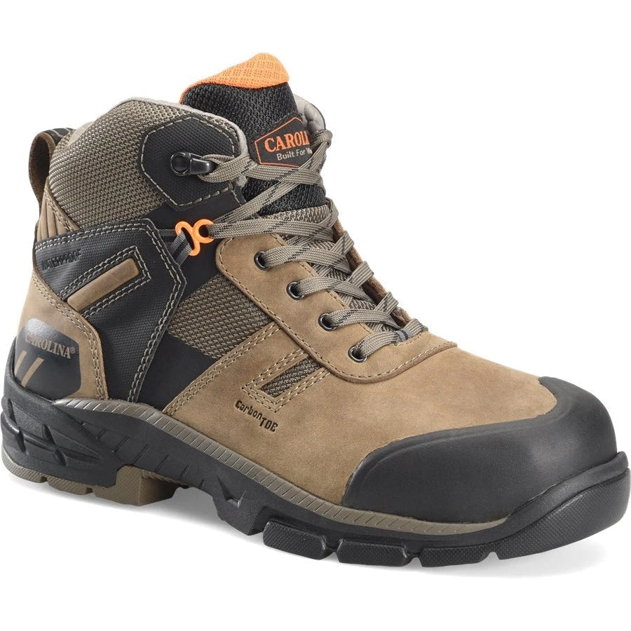 Carolina Men’s Duke 5" WP Comp Toe Hiker Work Shoe -Brown- CA5548 3 Carolina Men’s Duke 5" WP Comp Toe Hiker Work Shoe -Brown- CA5548