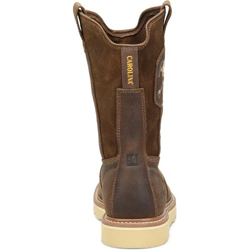 Carolina Men’s Flatiron Wellington 10" MT Casual Work Boot -Brown- CA7044 5 Carolina Men’s Flatiron Wellington 10" MT Casual Work Boot -Brown- CA7044 - Image 3