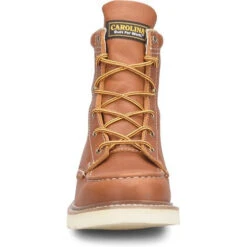 Carolina Men’s Wedge Amp Mx 6" Moc Toe Casual Work Boot -Brown- CA7063 -Rocky Shop CA7063 autox500 Toe