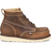 Carolina Men's AMP USA Made 6" Stl Toe Wedge Work Boot Brown - CA7811 -Rocky Shop CA7811 Profile