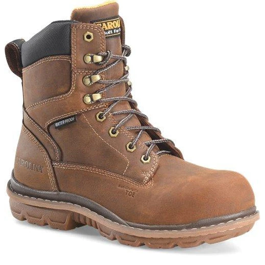 Carolina Men's Dormite 8” Composite Toe WP Work Boot - Brown - CA8558 3 Carolina Men's Dormite 8” Composite Toe WP Work Boot - Brown - CA8558