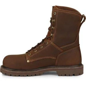 Carolina Men's 8" Comp Toe Unlined Work Boot - Brown - CA8628 6 Carolina Men's 8" Comp Toe Unlined Work Boot - Brown - CA8628 - Image 4