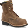 Carolina Men's Poplar 8" Soft Toe Waterproof Work Boot - Brown - CA9052 -Rocky Shop CA9052