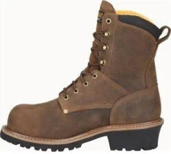 Carolina Men's Poplar 8" Soft Toe Waterproof Work Boot - Brown - CA9052 -Rocky Shop CA9052 Instep