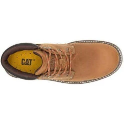 CAT Men's Outbase Soft Toe Waterproof Work Boot - Brown - P51032 -Rocky Shop CATM P51032 041619 S20 TOP