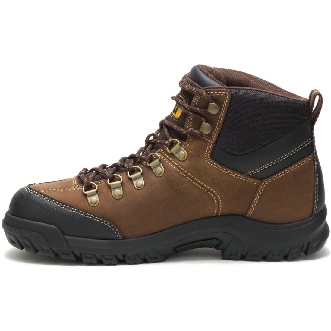 CAT Men's Threshold Waterproof Work Boot - Real Brown - P74128 5 CAT Men's Threshold Waterproof Work Boot - Real Brown - P74128 - Image 3