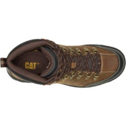 CAT Men's Threshold Waterproof Work Boot - Real Brown - P74128 12 CAT Men's Threshold Waterproof Work Boot - Real Brown - P74128 -Rocky Shop CATM P74128 100119 F17 TOP