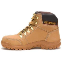 CAT Men's Outline Steel Toe Work Book - Wheat - P90801 -Rocky Shop CATM P90801 010719 S17 180