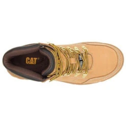 CAT Men's Outline Steel Toe Work Book - Wheat - P90801 -Rocky Shop CATM P90801 010719 S17 TOP