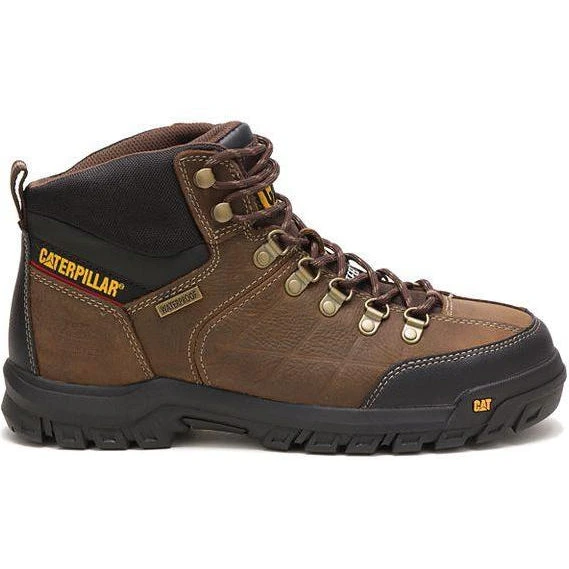 CAT Men's Threshold Steel Toe WP SR Work Boot - Brown - P90935 4 CAT Men's Threshold Steel Toe WP SR Work Boot - Brown - P90935 - Image 2
