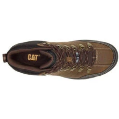 CAT Men's Threshold Steel Toe WP SR Work Boot - Brown - P90935 13 CAT Men's Threshold Steel Toe WP SR Work Boot - Brown - P90935 -Rocky Shop CATM P90935 010719 F17 TOP