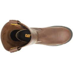 CAT Men's Drawbar Steel Toe Work Boot - Summer Brown - P91155 -Rocky Shop CATM P91155 120919 S20 TOP