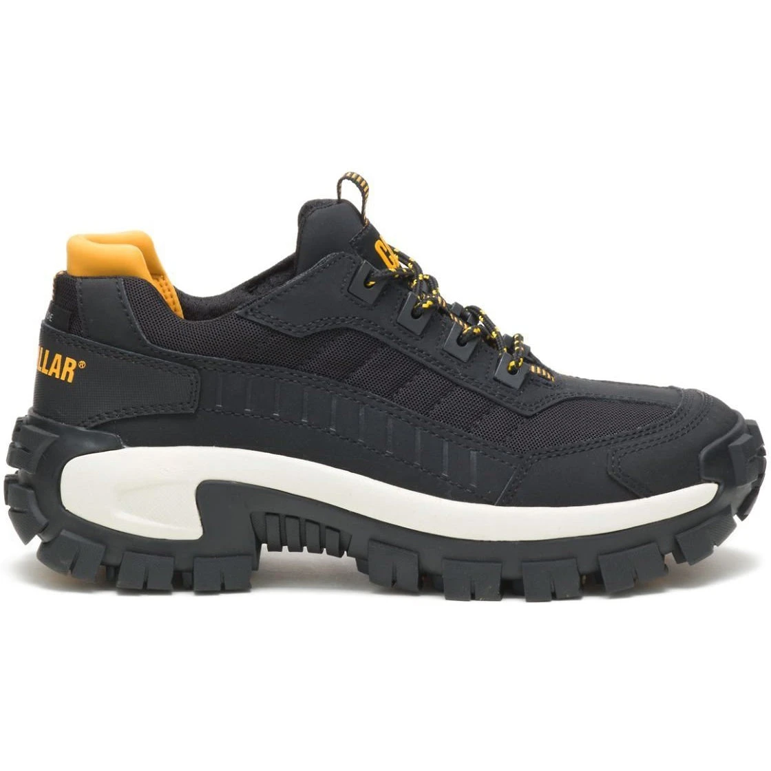 CAT Men's Invader Steel Toe Work Shoe - Black/Full Moon - P91275 4 CAT Men's Invader Steel Toe Work Shoe - Black/Full Moon - P91275 - Image 2