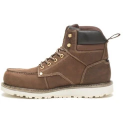 CAT Men's Calibrate Waterproof Steel Toe Work Boot -Khaki- P91420 -Rocky Shop CATM P91420 090821 F22 180