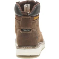 CAT Men's Calibrate Waterproof Steel Toe Work Boot -Khaki- P91420 -Rocky Shop CATM P91420 090821 F22 270