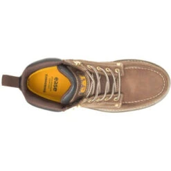 CAT Men's Calibrate Waterproof Steel Toe Work Boot -Khaki- P91420 -Rocky Shop CATM P91420 090821 F22 TOP