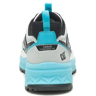 CAT Men's Streamline Runner CCT Slip Resist Work Shoe -White/Blue- P91492 7 CAT Men's Streamline Runner CCT Slip Resist Work Shoe -White/Blue- P91492 - Image 5