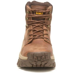 CAT Men's Invader Hi Steel Toe Slip Resist Work Boot -Mushroom- P91596 -Rocky Shop CATM P91596 040622 S23 090