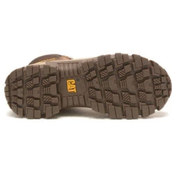 CAT Men's Invader Hi Steel Toe Slip Resist Work Boot -Mushroom- P91596 -Rocky Shop CATM P91596 040622 S23 OUT