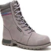 CAT Women's Echo Waterproof Steel Toe Work Boot - Grey - P90565
